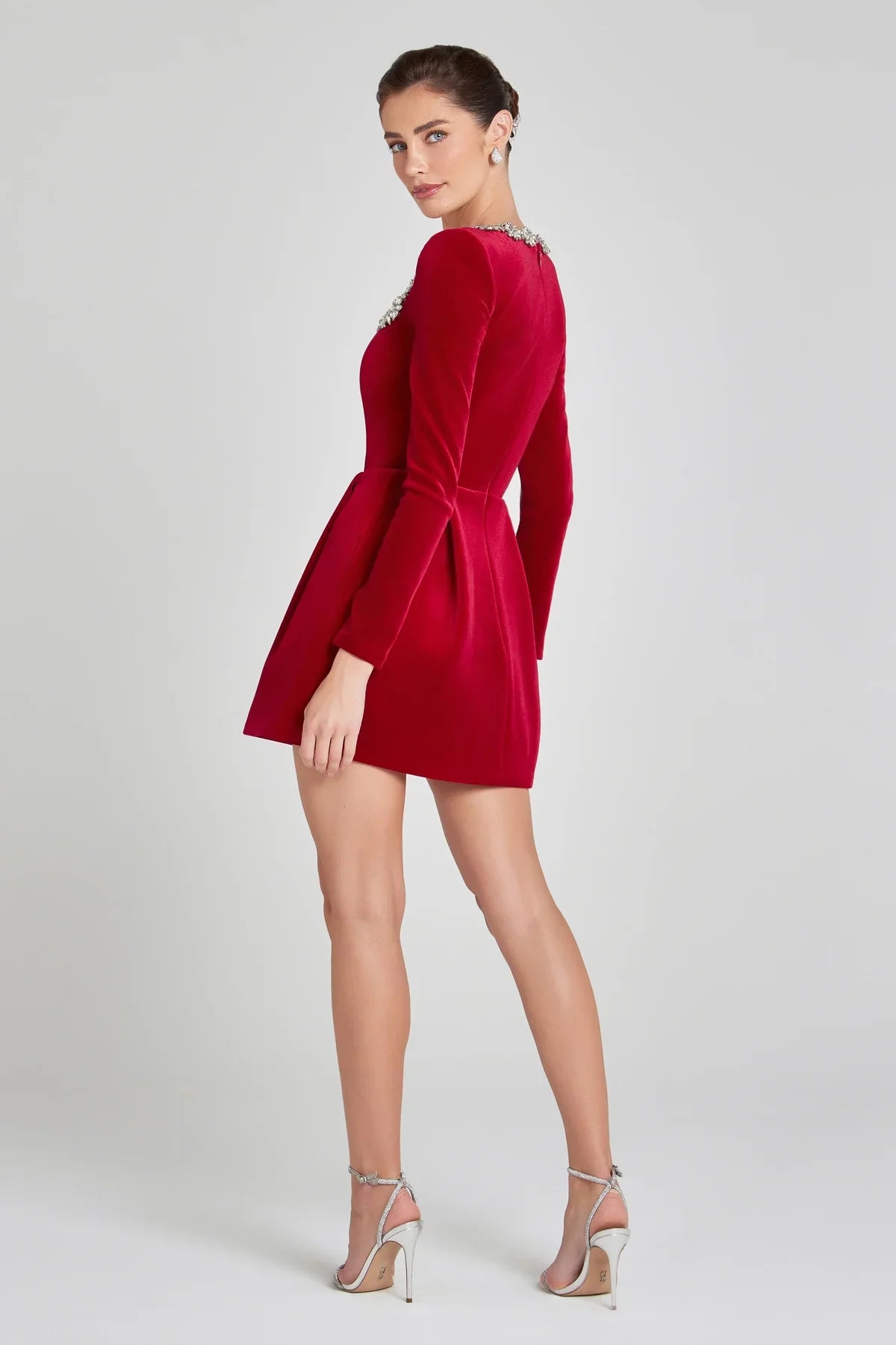 Fiona | Elegant Velvet Dress