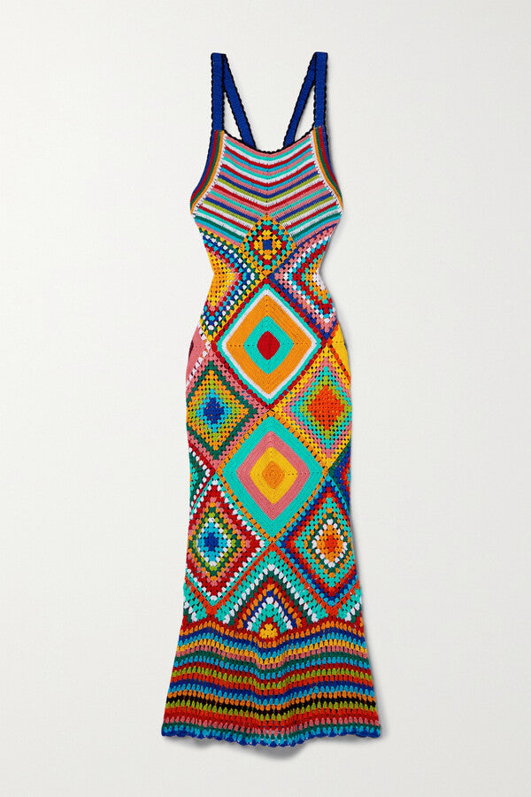 Lara Crochet Maxi Dress