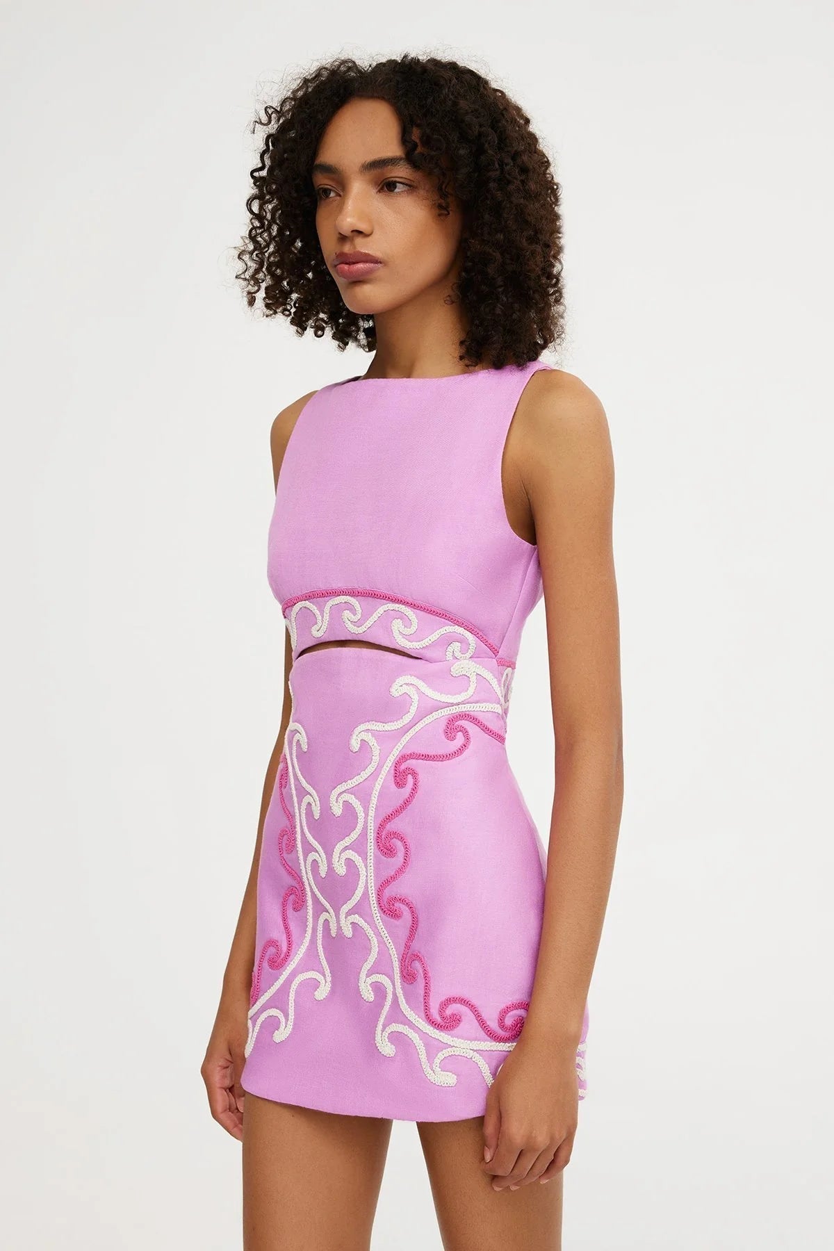 Luna Artistic Mini Dress